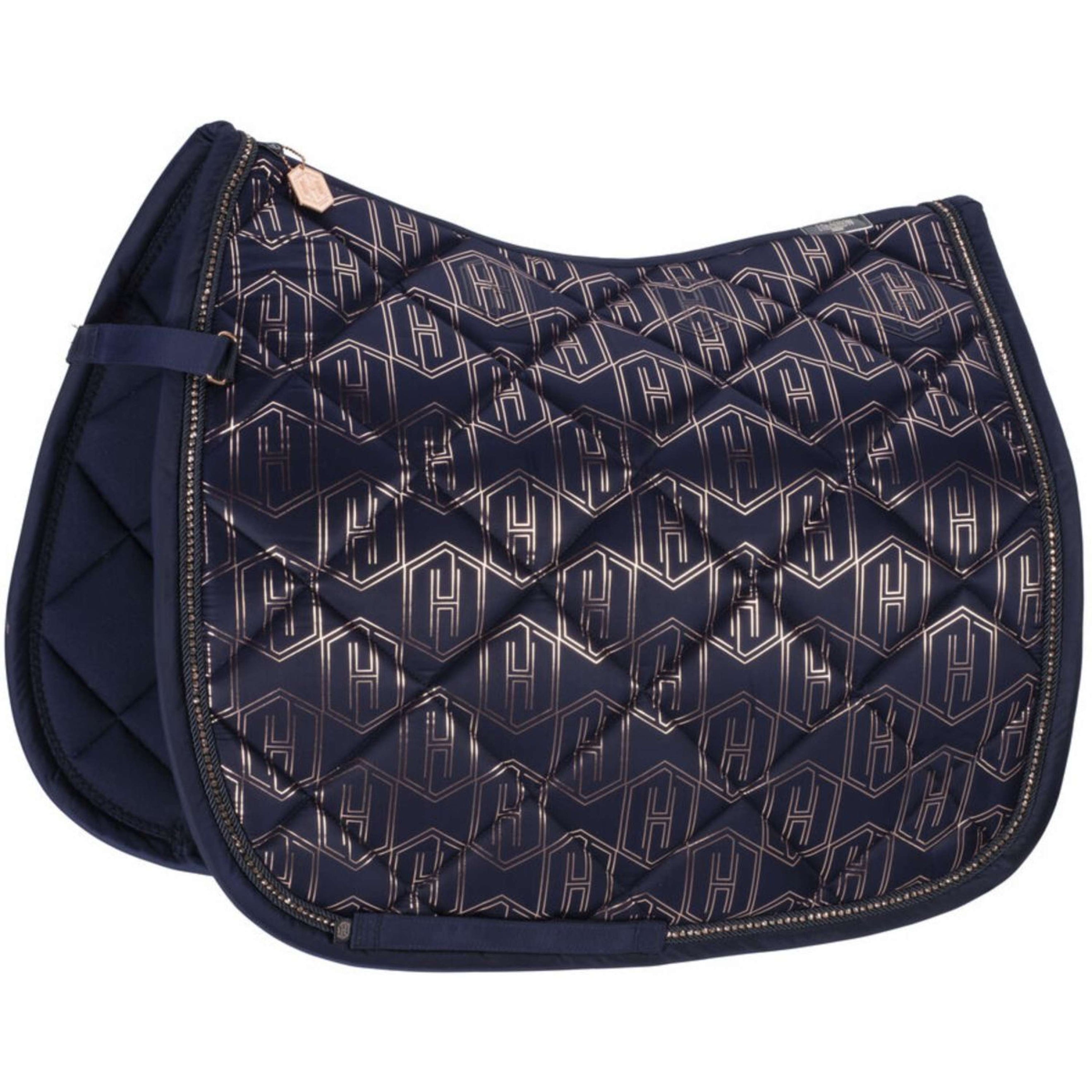 Eskadron Saddlepad Heritage Glossy Dressage Navy