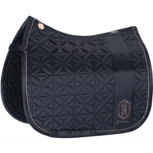 Eskadron Saddlepad Heritage Mattgloss Big Square Dressage Navy