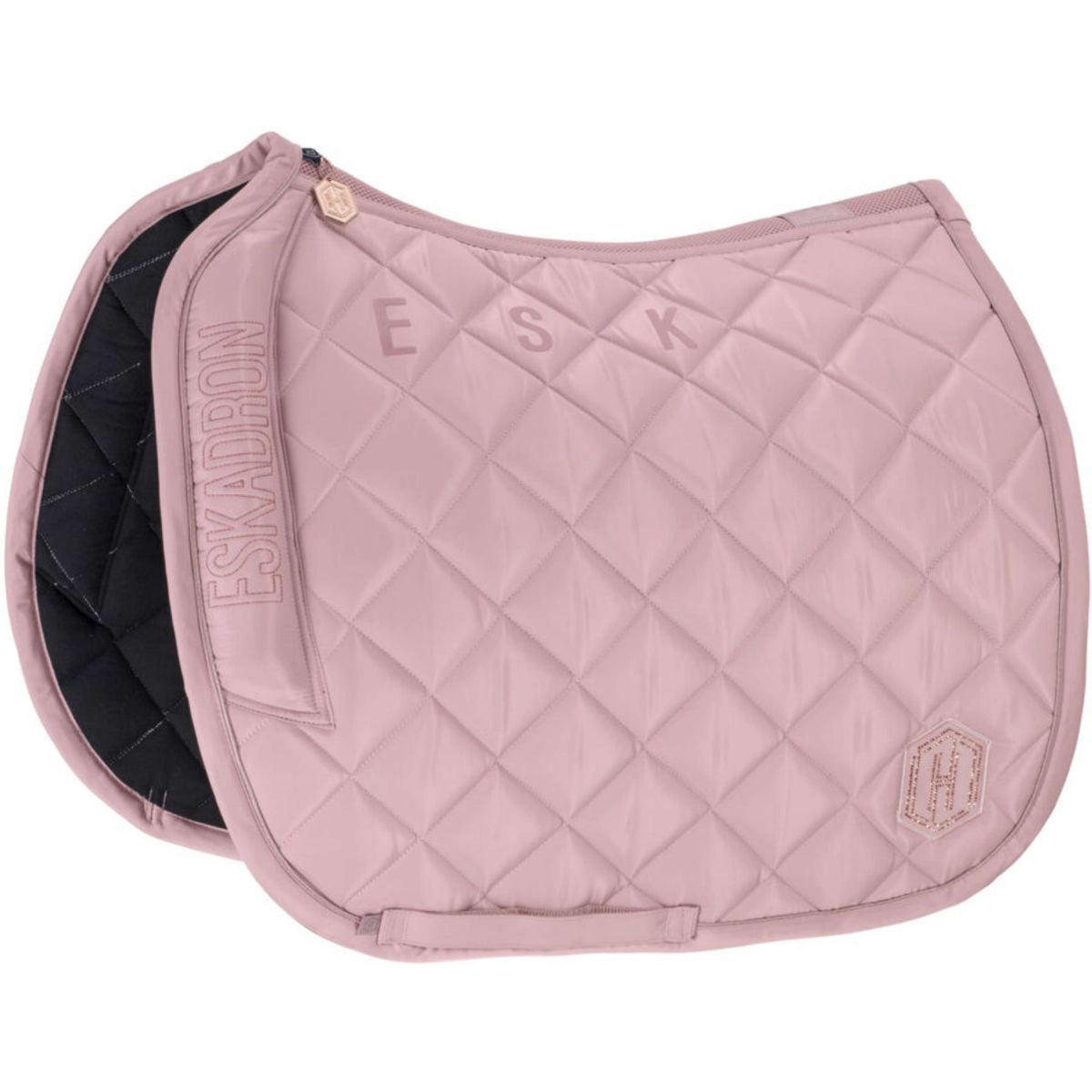 Eskadron Saddlepad Heritage Highgloss Avantgarde Dressage Pearl Rose