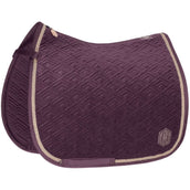 Eskadron Saddlepad Heritage Velvet Dressage Cassis