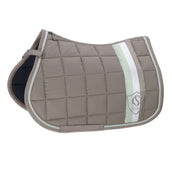 Eskadron Saddlepad Classic Sports Big Square Cotton General Purpose Velvet Taupe