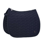 Eskadron Saddlepad Classic Sports Sparkle Floral Dressage Navy