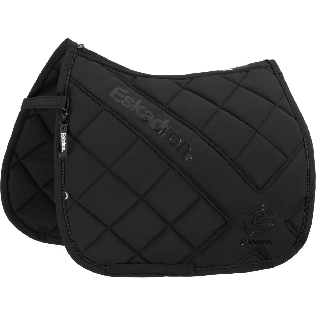 Eskadron Saddlepad Dynamics Softshell Bicross Dressage Black
