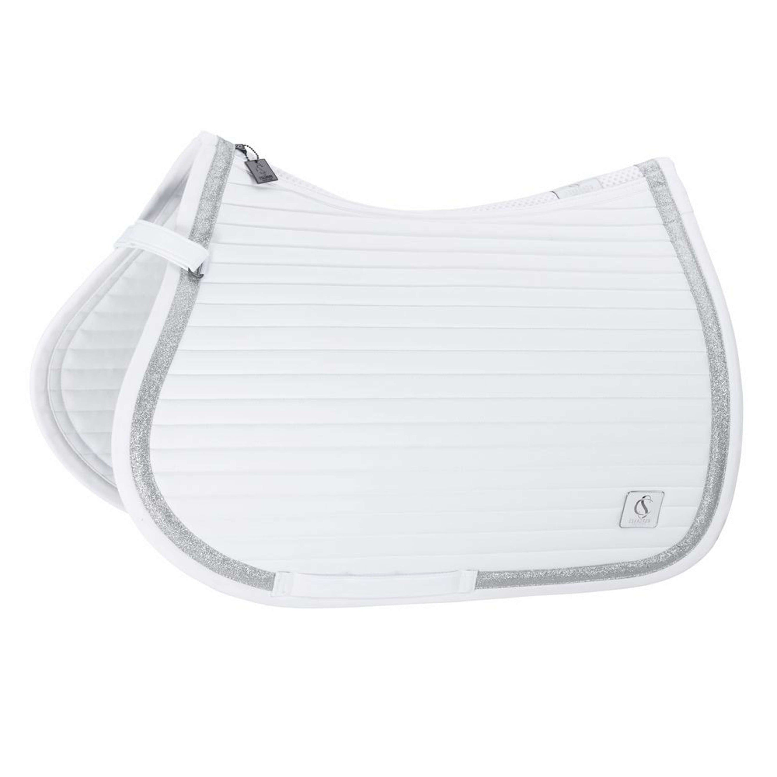 Eskadron Saddlepad Classic Sports Softshell Emblem General Purpose White