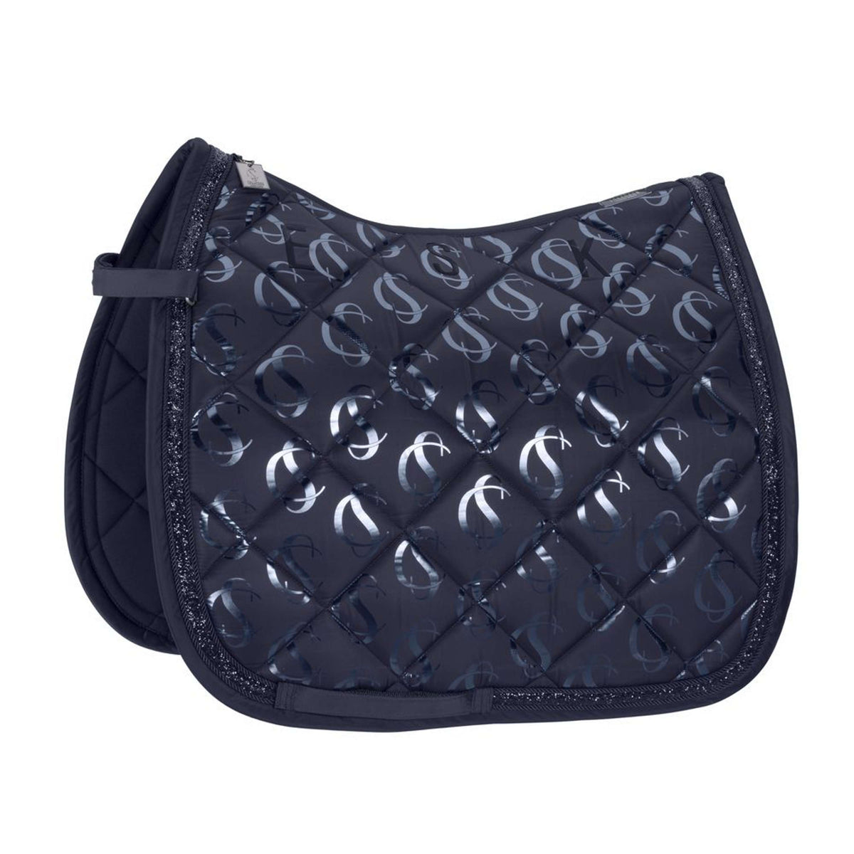 Eskadron Saddlepad Classic Sports Glossy Jewel Dressage Navy