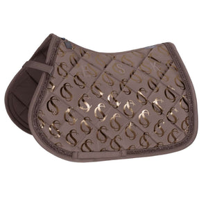 Eskadron Saddlepad Classic Sports Glossy Jewel General Purpose Smoke Taupe