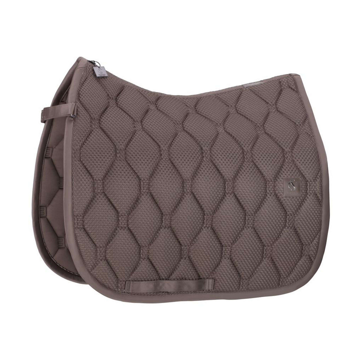 Eskadron Saddlepad Classic Sports Mesh Dressage Smoke Taupe