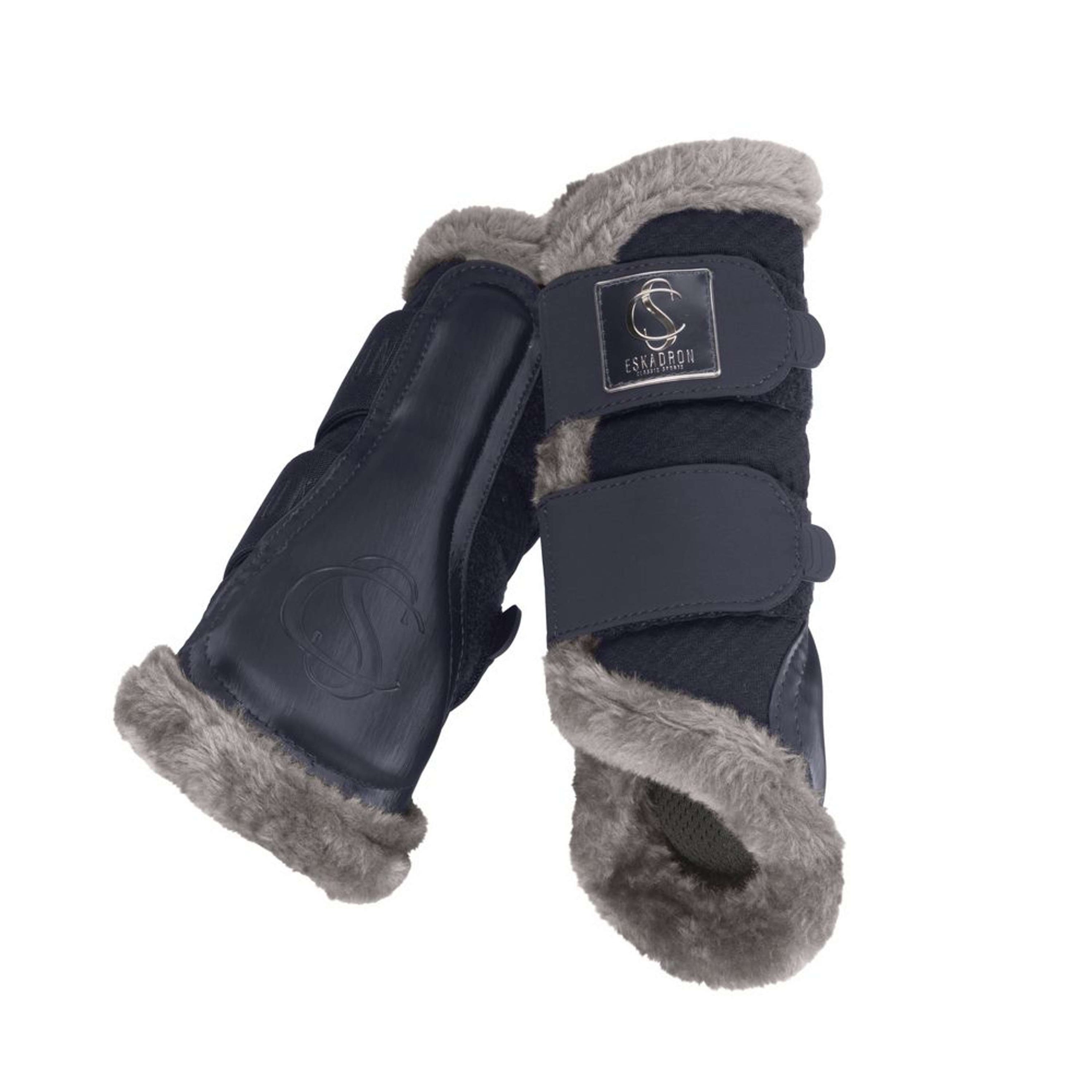 Eskadron Dressage Boots Classic Sports Mesh Fauxfur Navy