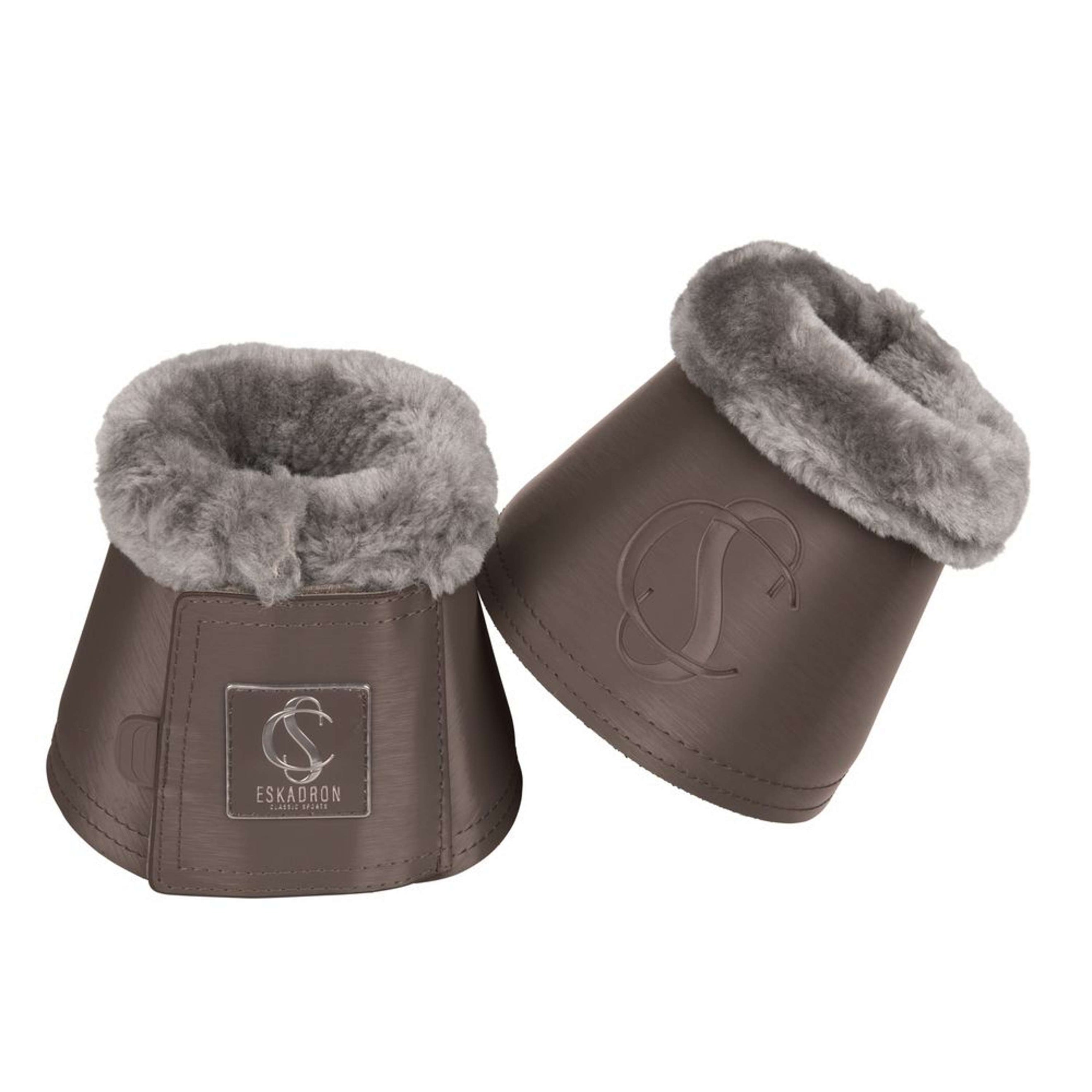 Eskadron Bell Boots Classic Sports Softslate Fauxfur Smoke Taupe