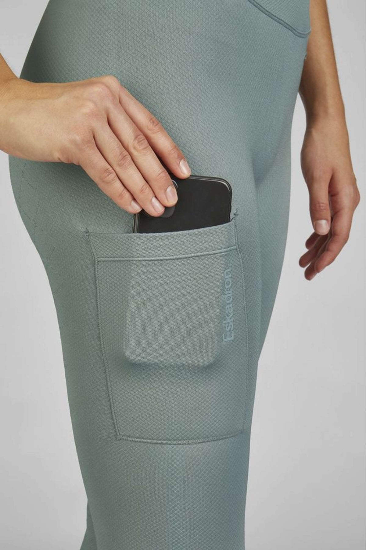 Eskadron Riding Legging Classic Sports Seamless Smoke Green