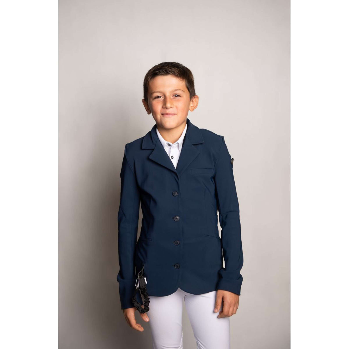 Oscar & Gabrielle Competition Coat Jessy ZF Children Blue Storm