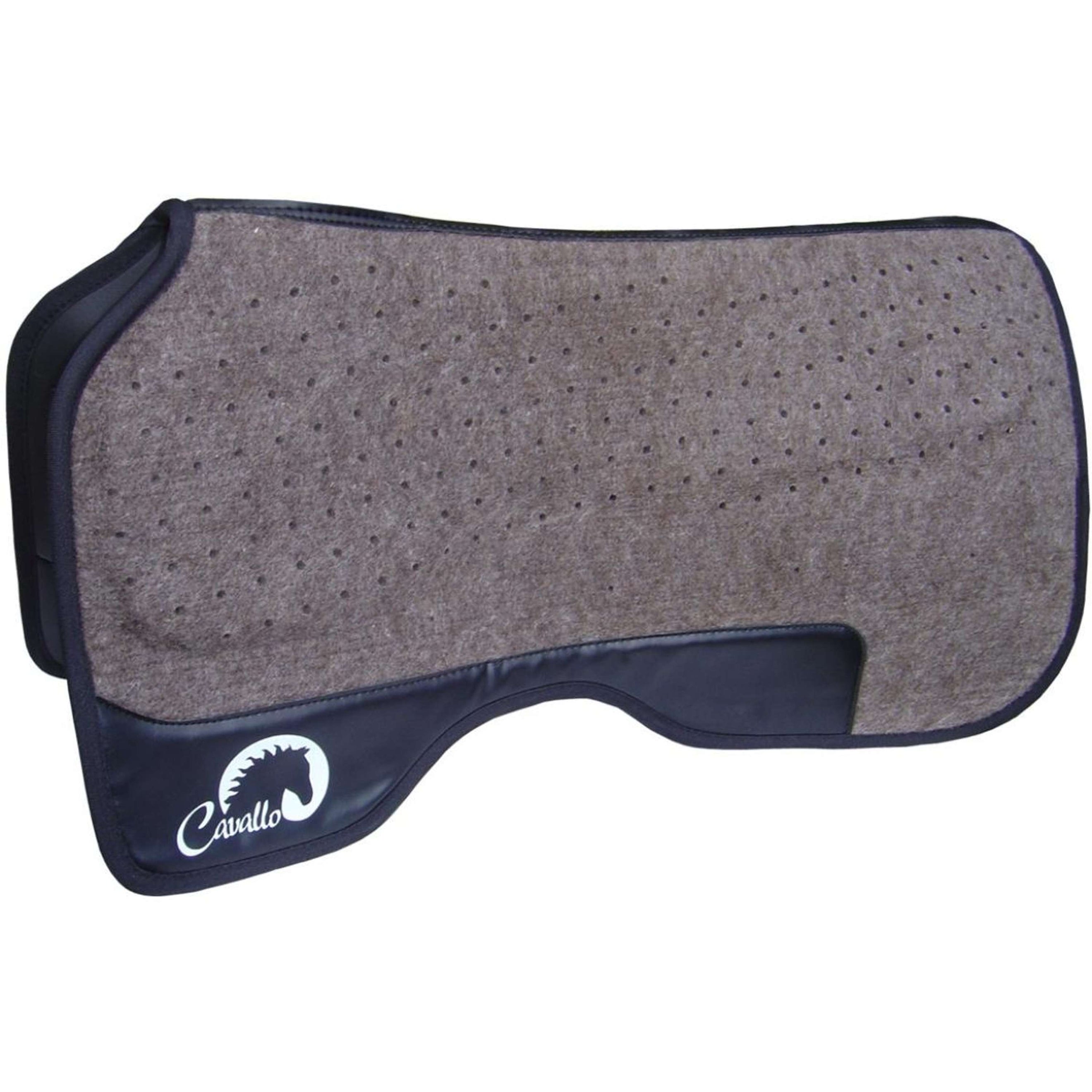 F.R.A. Cavallo Horse & Rider Pad TSP3001 Bridge Western Black/Grey