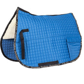 F.R.A. Saddle Pad Unica Bags for Treeless Saddle Blue