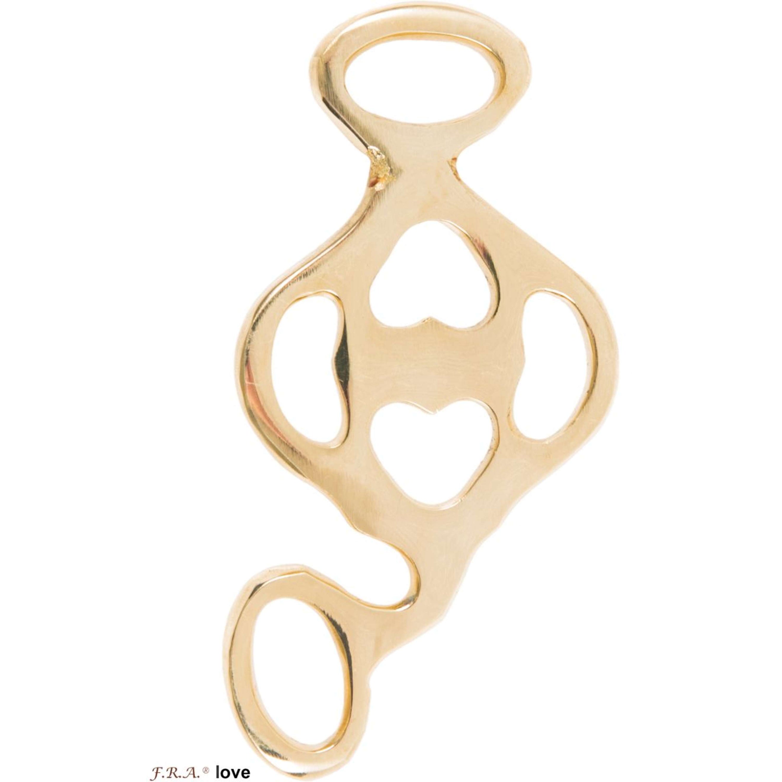 F.R.A. Hackamore Set Love Set Brass F.R.A. Hackamore Set Love Set Brass