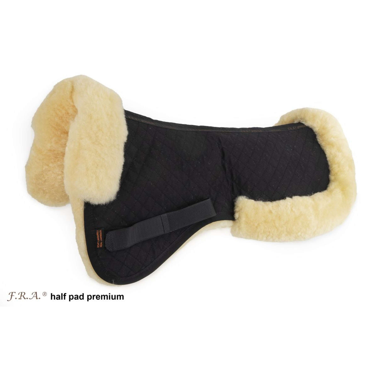 F.R.A. Half Pad Premium Free Spine Fur Black/Natural