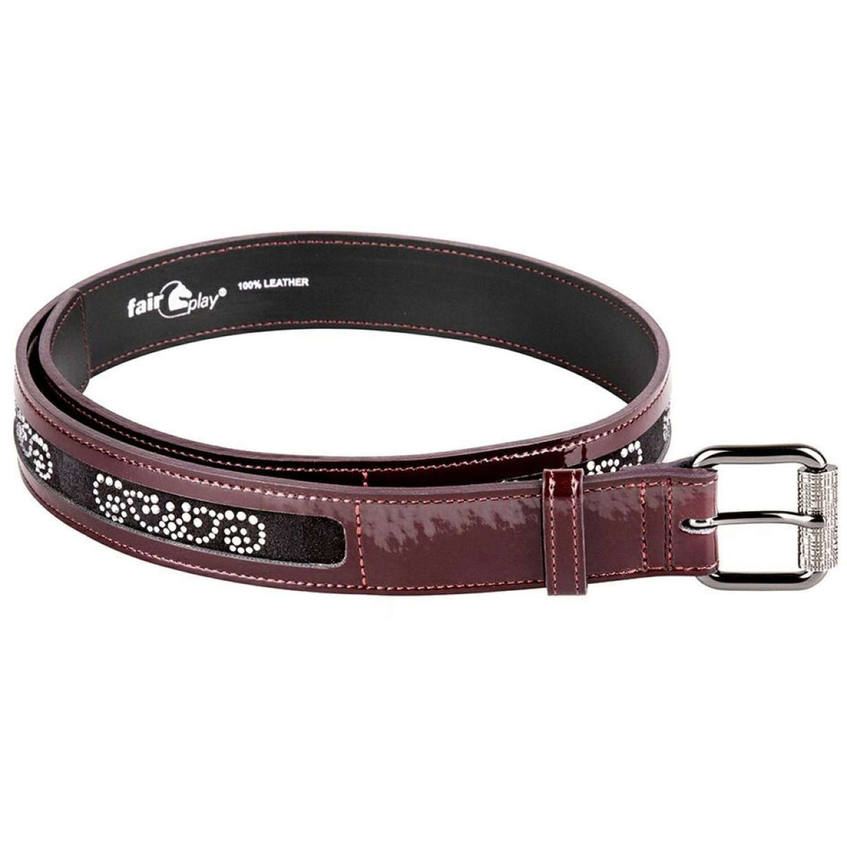 Fair Play Belt Clarence Chic Burgundy