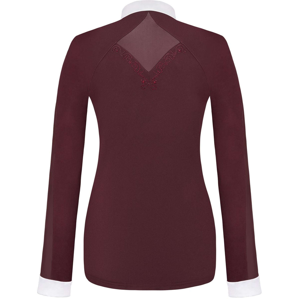 Fair Play Competition Shirt Cathrine Burgundy/White