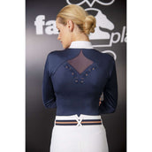 Fair Play Competition Shirt Cathrine Rosegold Navy/White