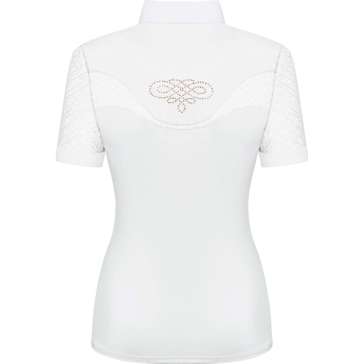 Fair Play Competition Shirt Cecile Rosegold Short Sleeve White