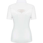 Fair Play Competition Shirt Cecile Rosegold Short Sleeve White