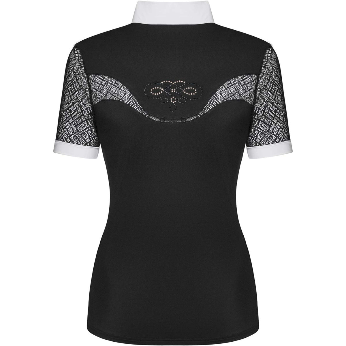 Fair Play Competition Shirt Cecile Rosegold Short Sleeve Black