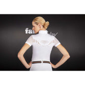 Fair Play Competition Shirt Cecile Rosegold Short Sleeve White