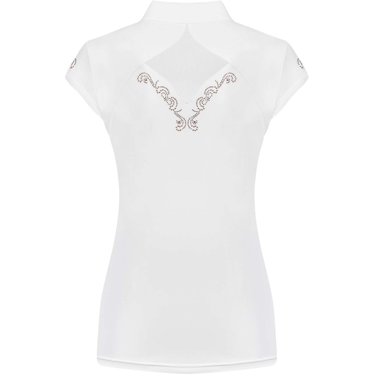 Fair Play Competition Shirt Cathrine Rosegold Sleeveless White