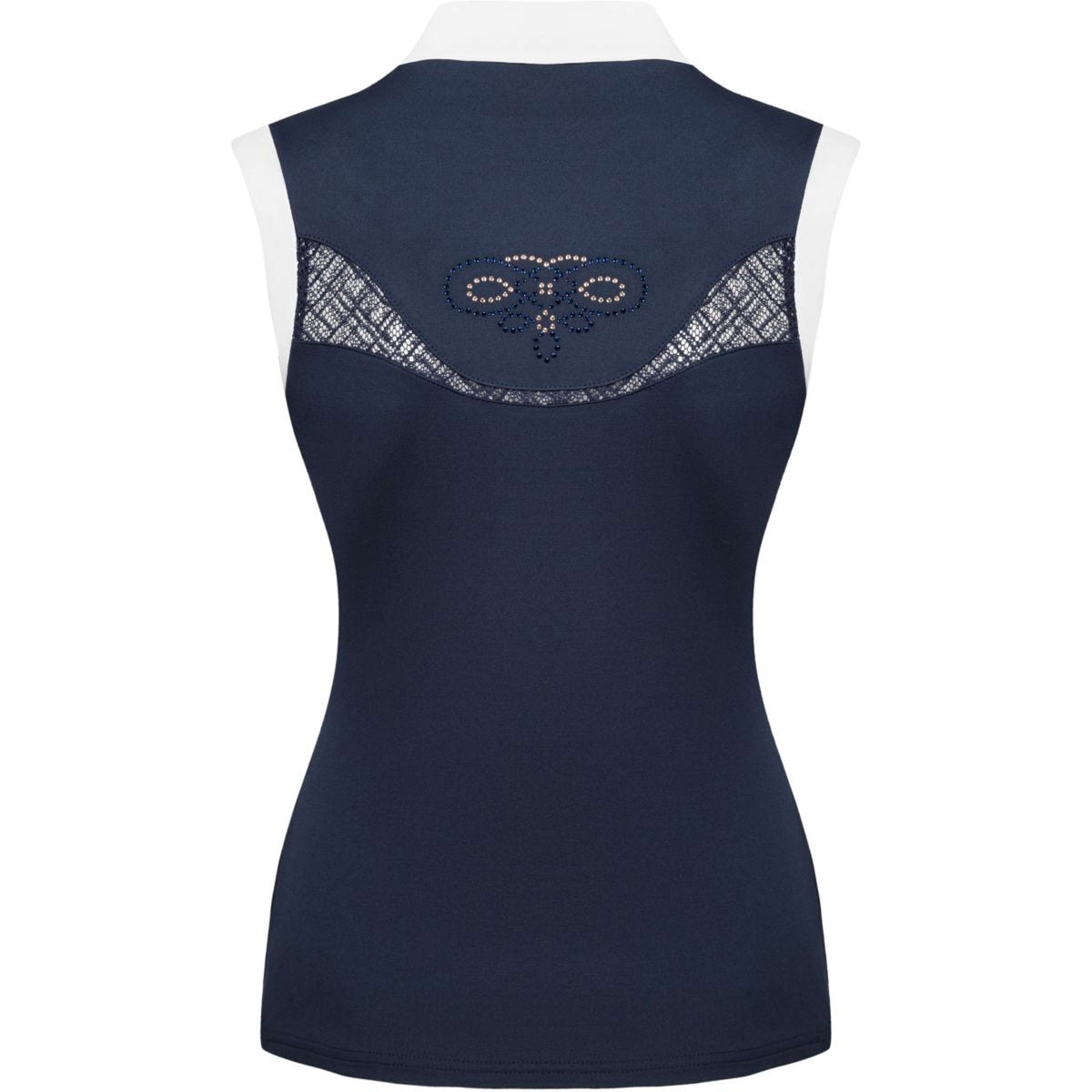 Fair Play Competition Shirt Cecile Rosegold Sleeveless Navy