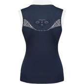 Fair Play Competition Shirt Cecile Rosegold Sleeveless Navy