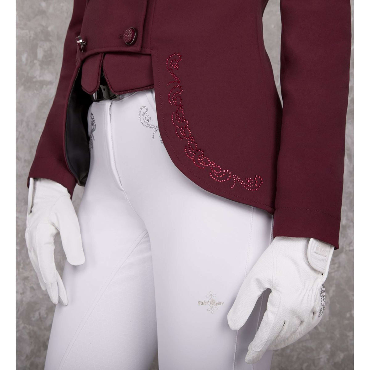 Fair Play Competition Jacket Lexim Chic Burgundy