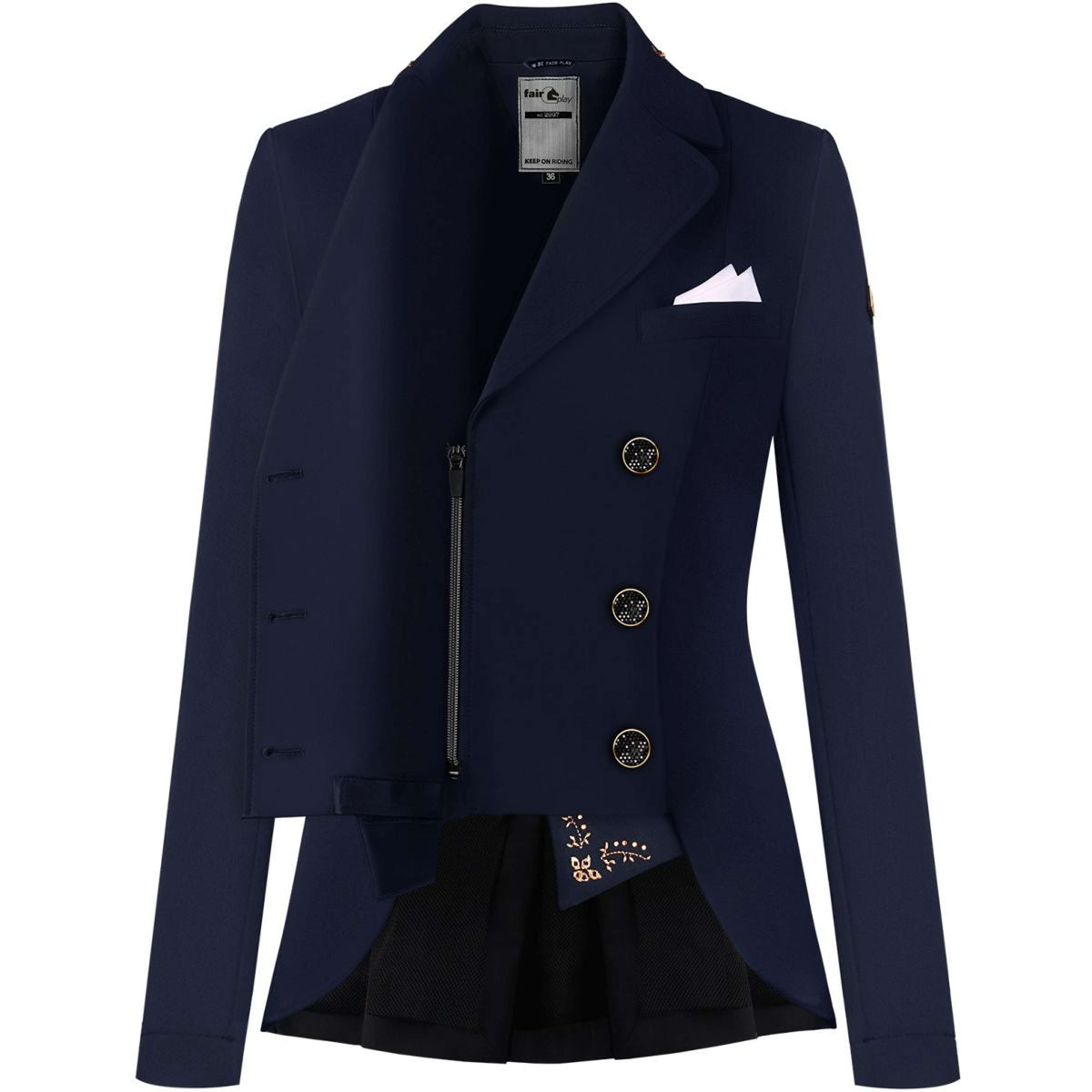 Fair Play Competition Jacket Alissa Fleur Rosegold Navy