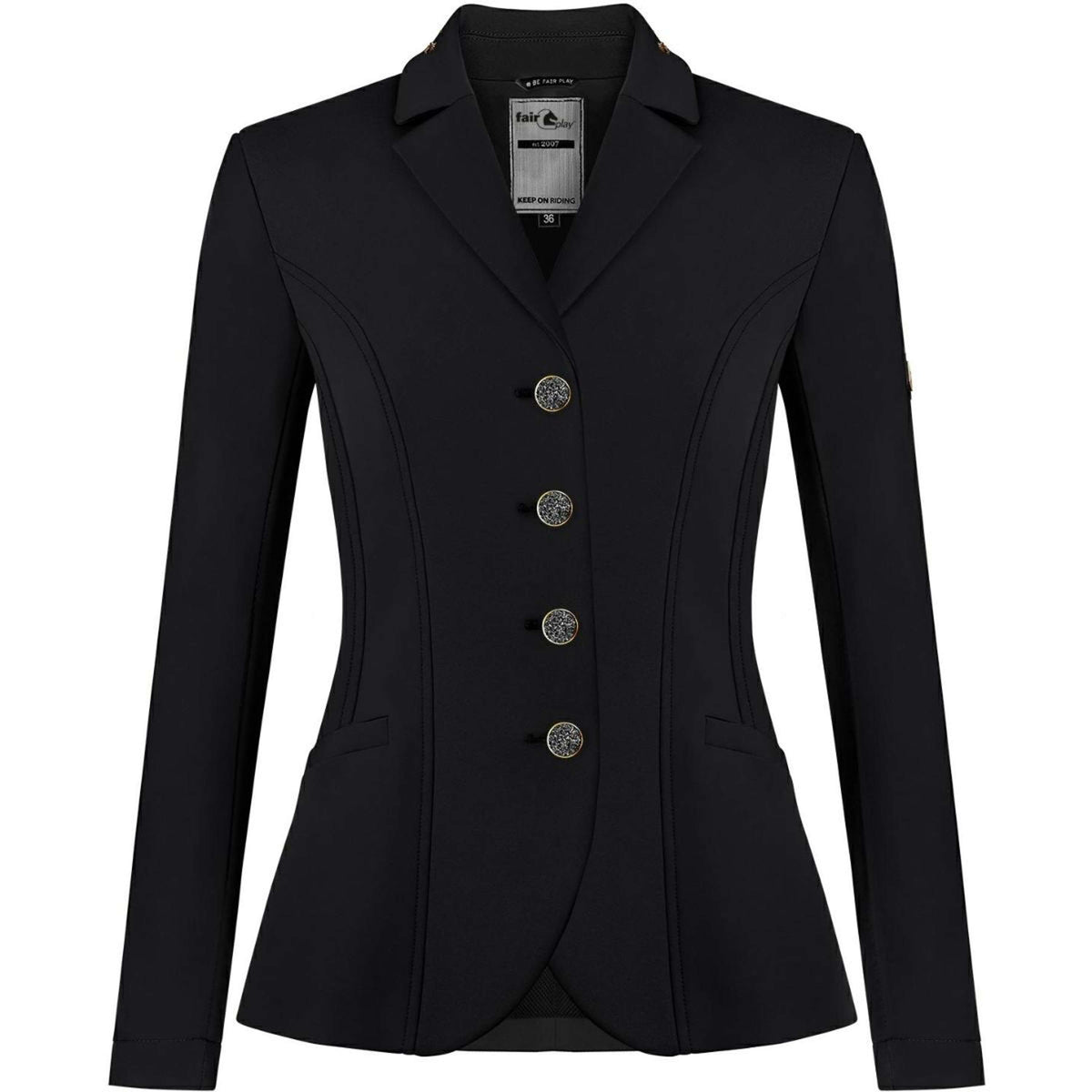 Fair Play Competition Jacket Abigail Fleur Rosegold Black