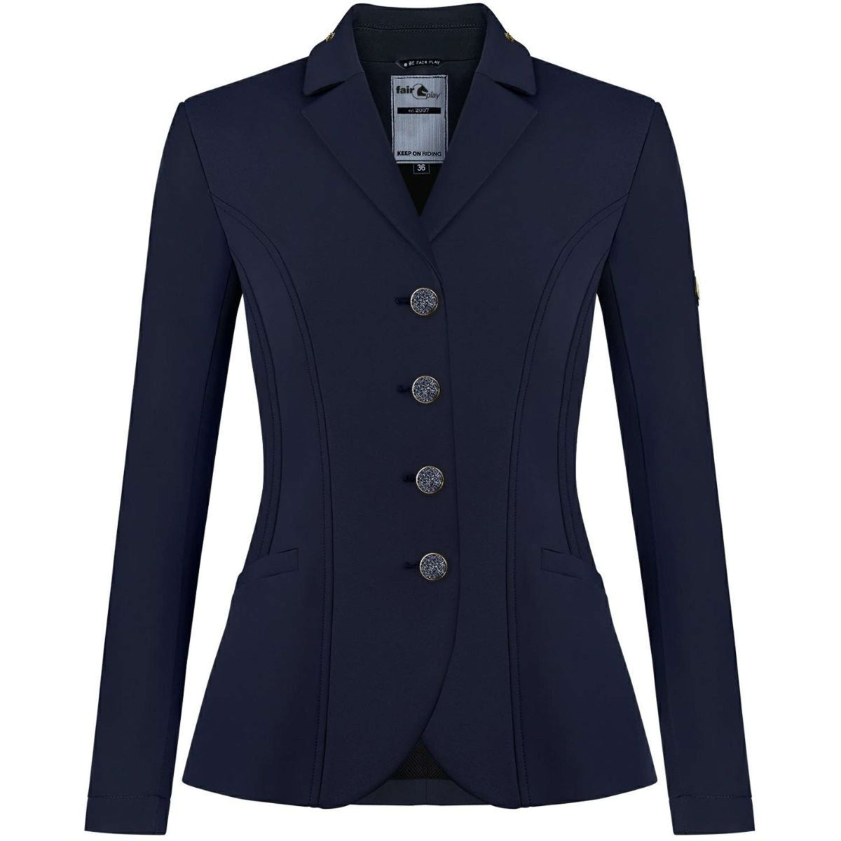 Fair Play Competition Jacket Abigail Fleur Rosegold Navy