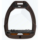 Flex-On Safety Stirrups Safe-On Inclined Ultra Grip Brown/Black/Brown