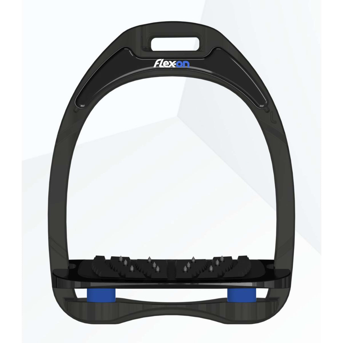 Flex-On Stirrups Aluminium Inclined Ultra Grip Black/Silver/Navy