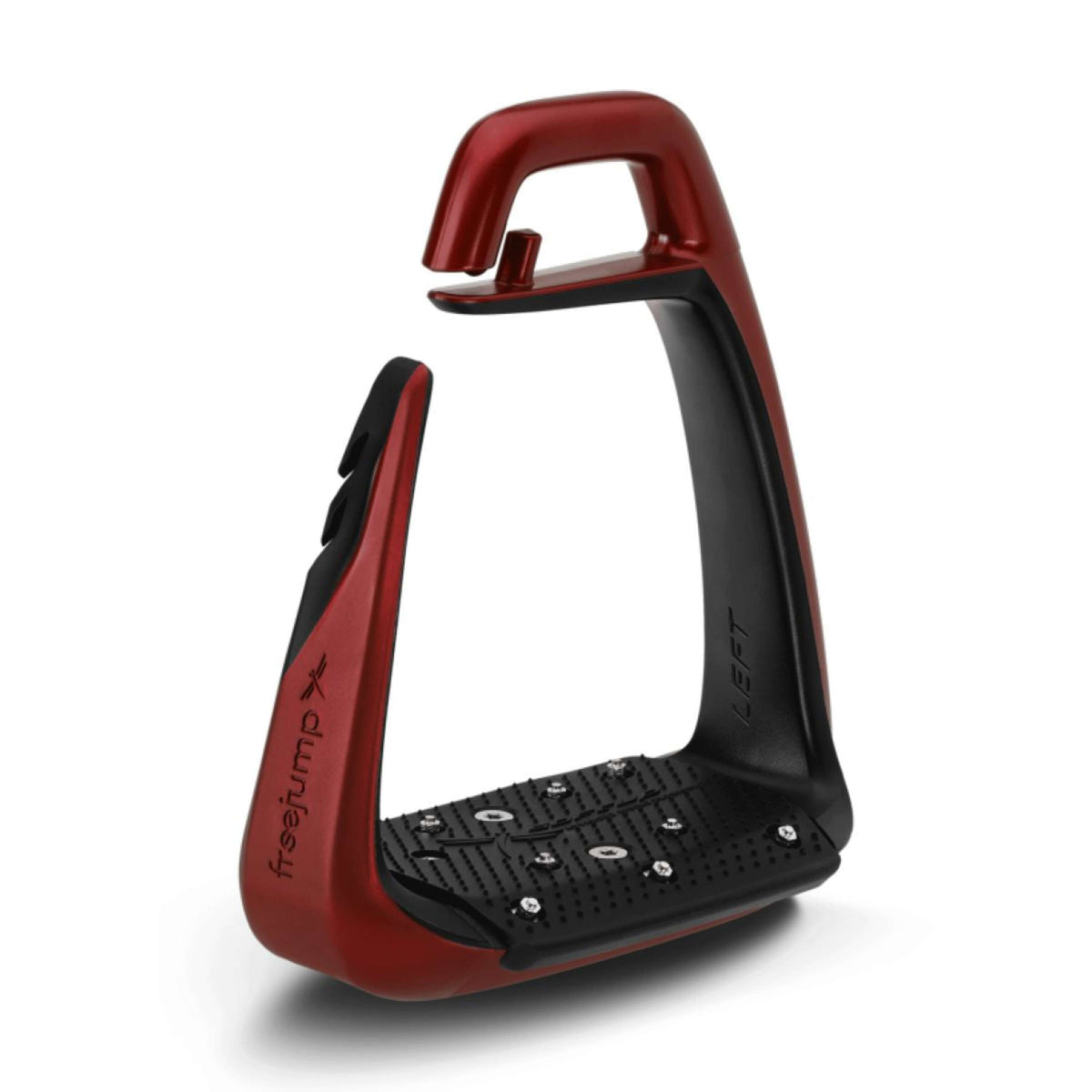 Freejump Stirrups Soft Up Classic+ Pearl Red/Black