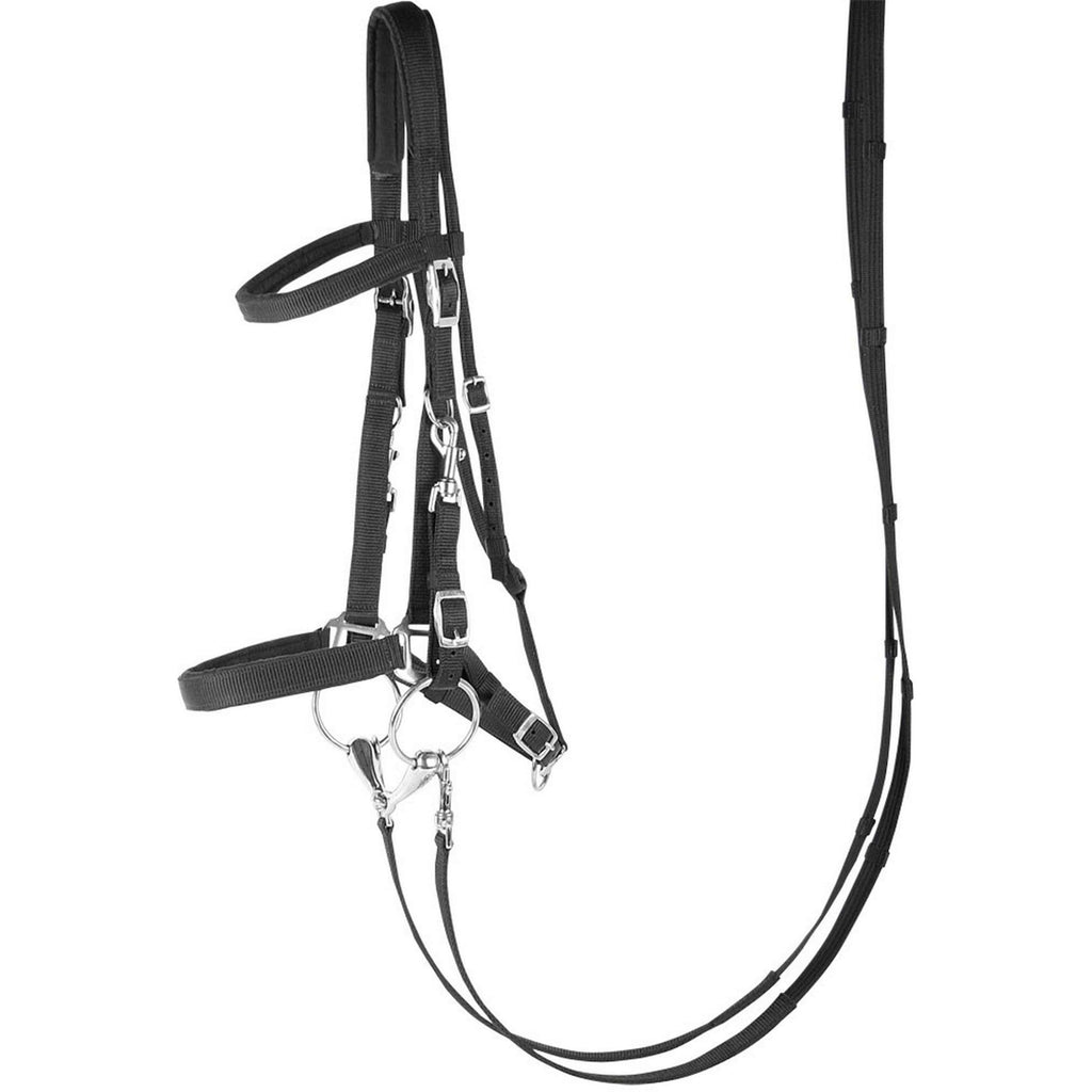Harry's Horse Bridle/halter Black