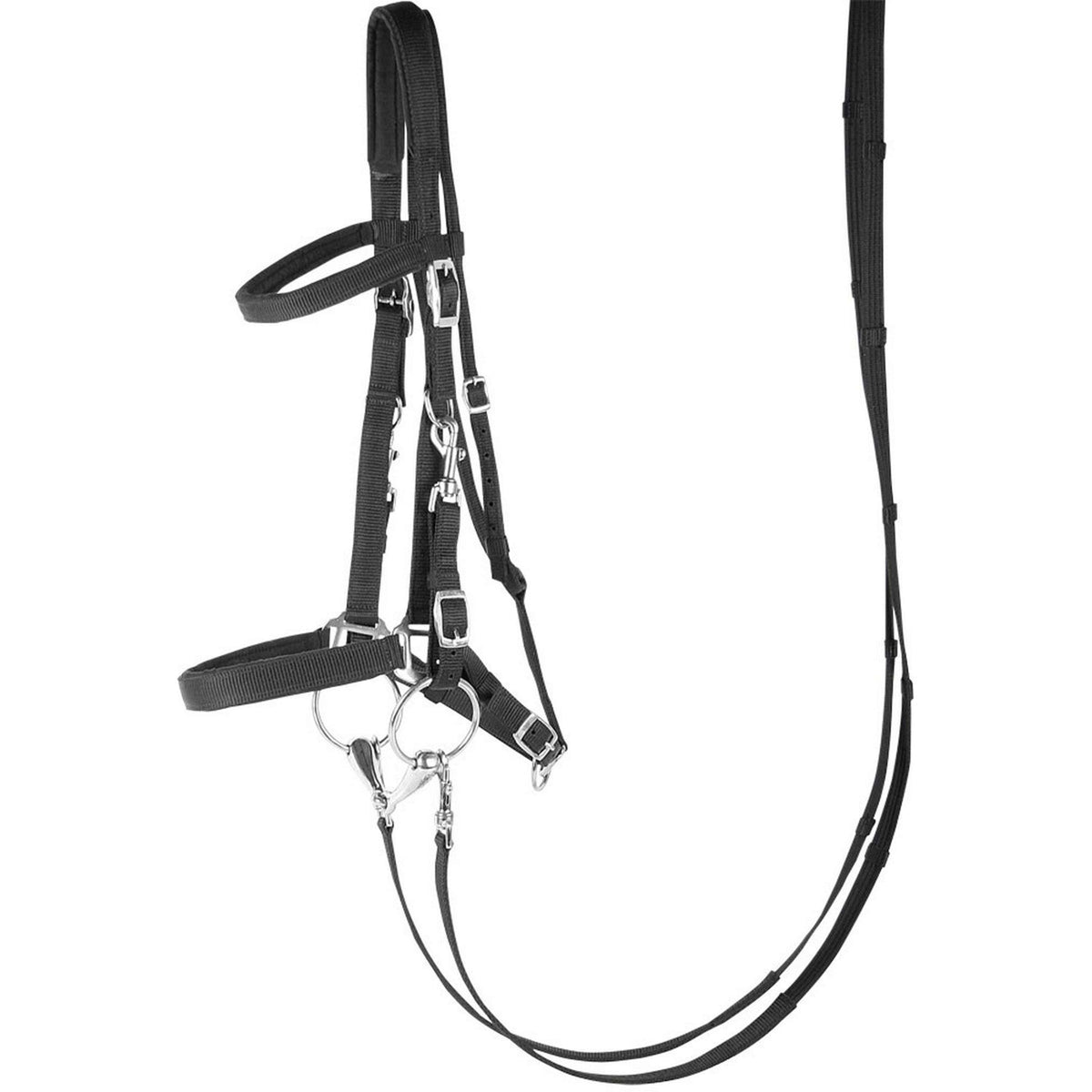 Harry's Horse Bridle/halter Black