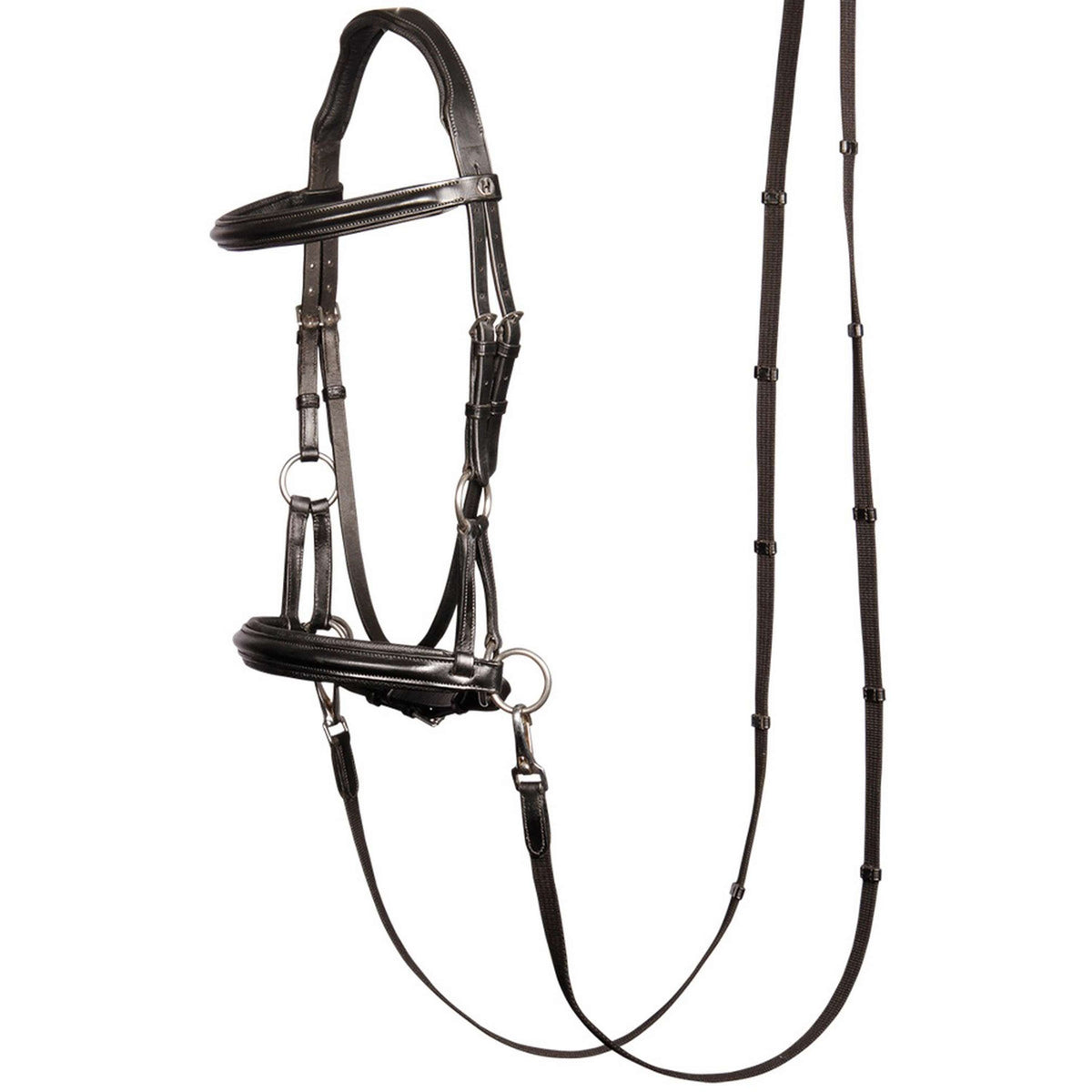 Harry's Horse Bitless Bridle Sidepull Black