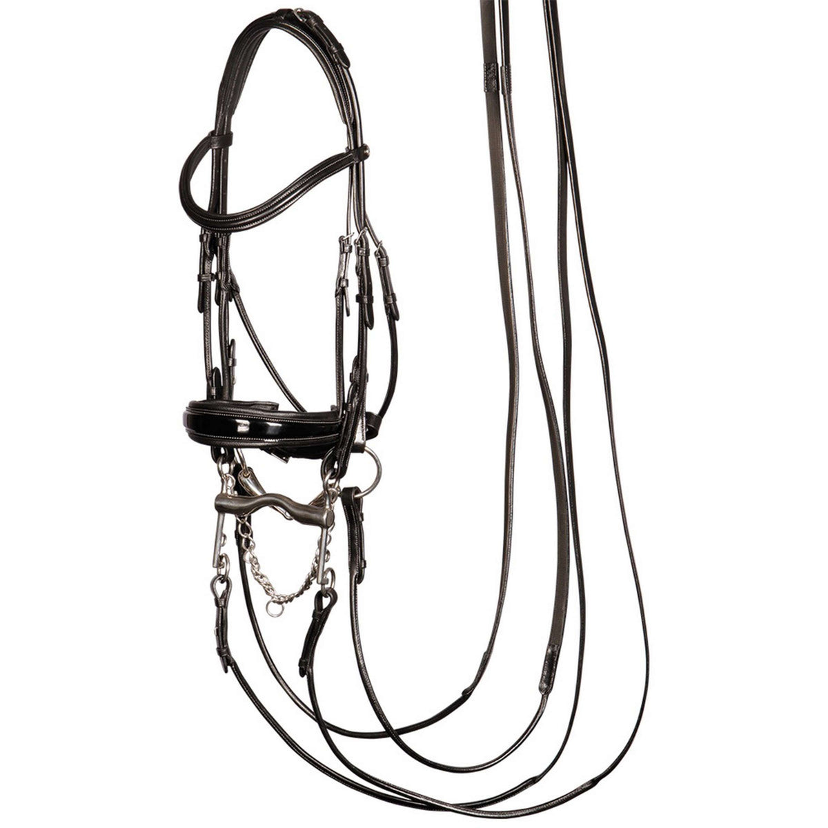 Harry's Horse Double Bridle Grand Prix Black