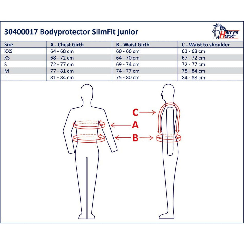 Harry's Horse Bodyprotector SlimFit Junior