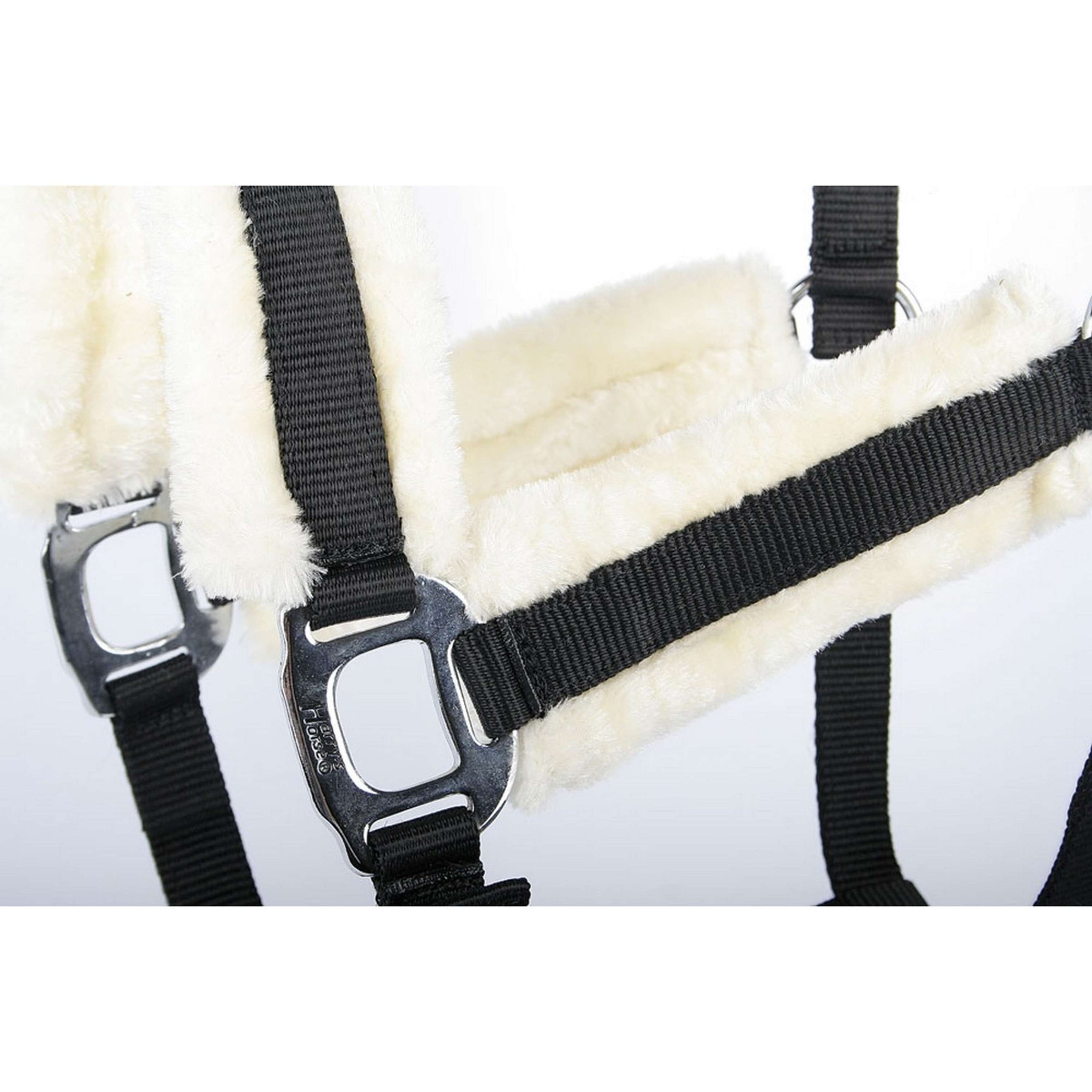 Harry's Horse Headcollarset Soft Black/White Harry's Horse Headcollarset Soft Black/White