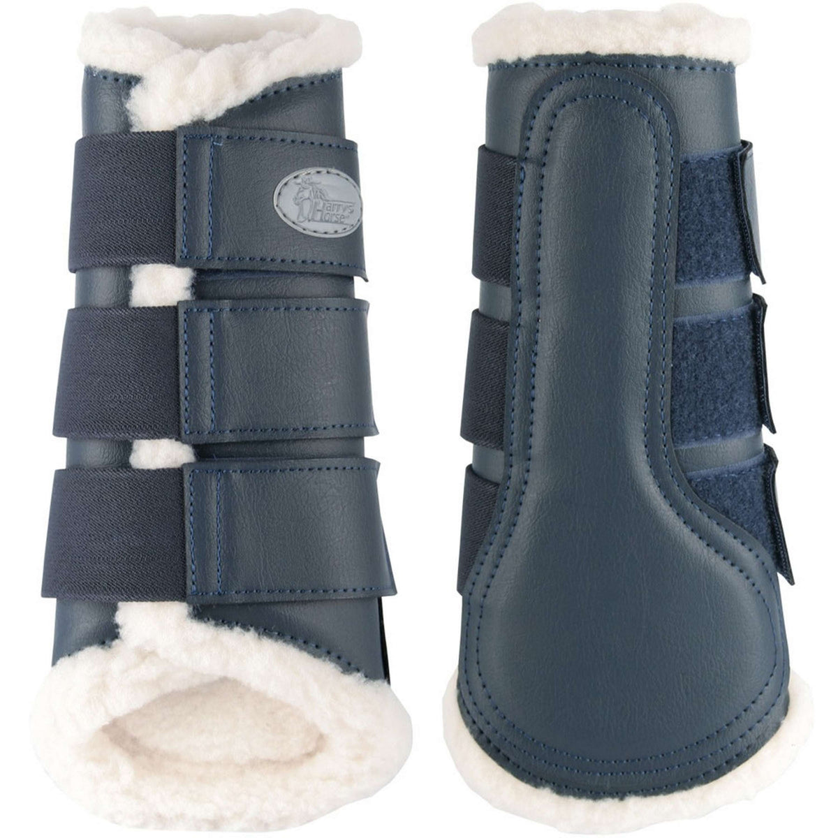 Harry's Horse Leg protection Flextrainer Navy