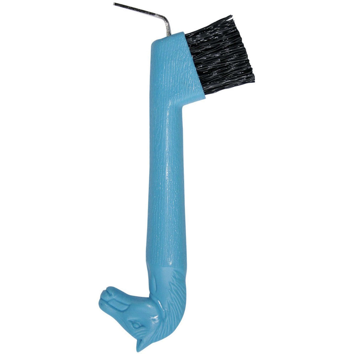 Harry's Horse Hoof Pick Horse Head & Brush Lightblue