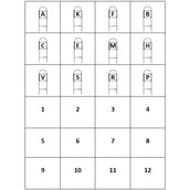 Harry's Horse Dressage Signs (12)+numbers