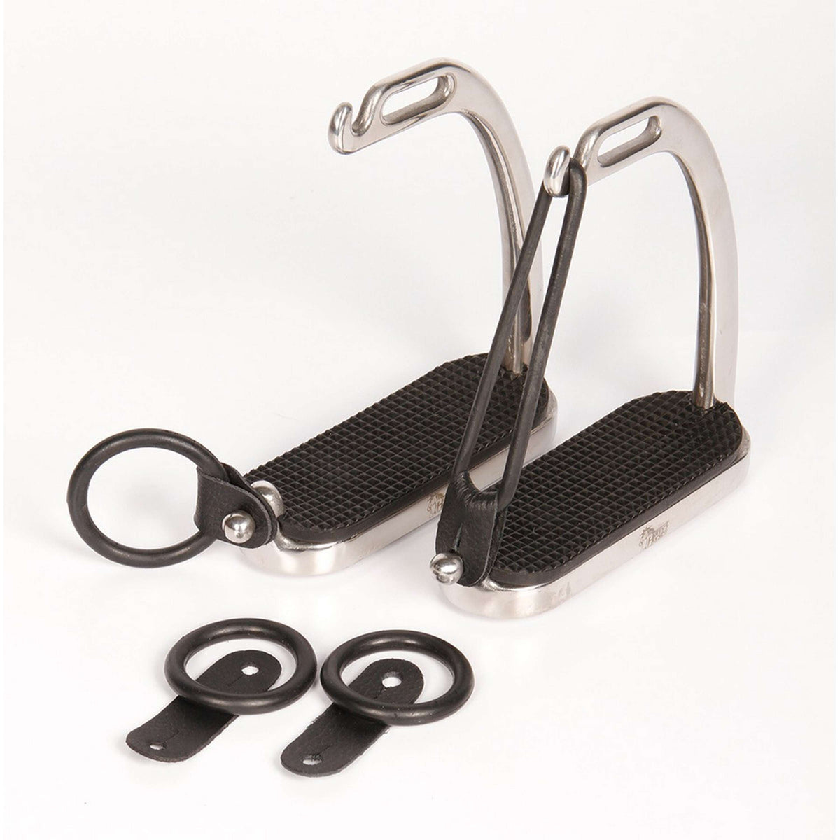 Harry's Horse Replacement Set For Peacock Stirrups Black