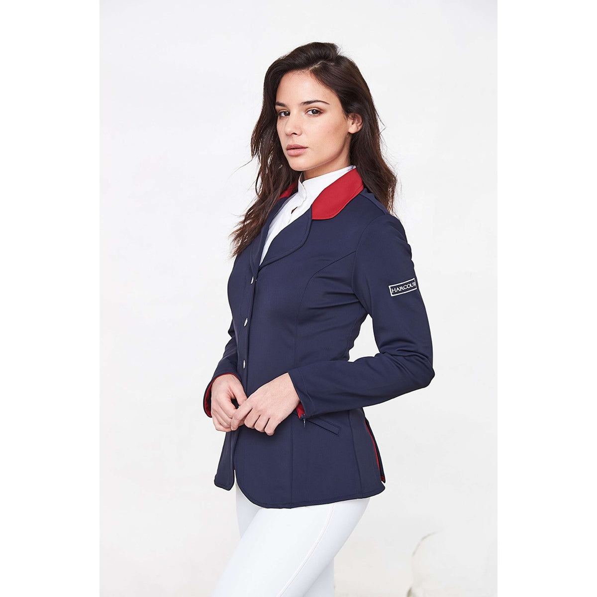 Harcour Competition Coat Frenchteam Women Navy