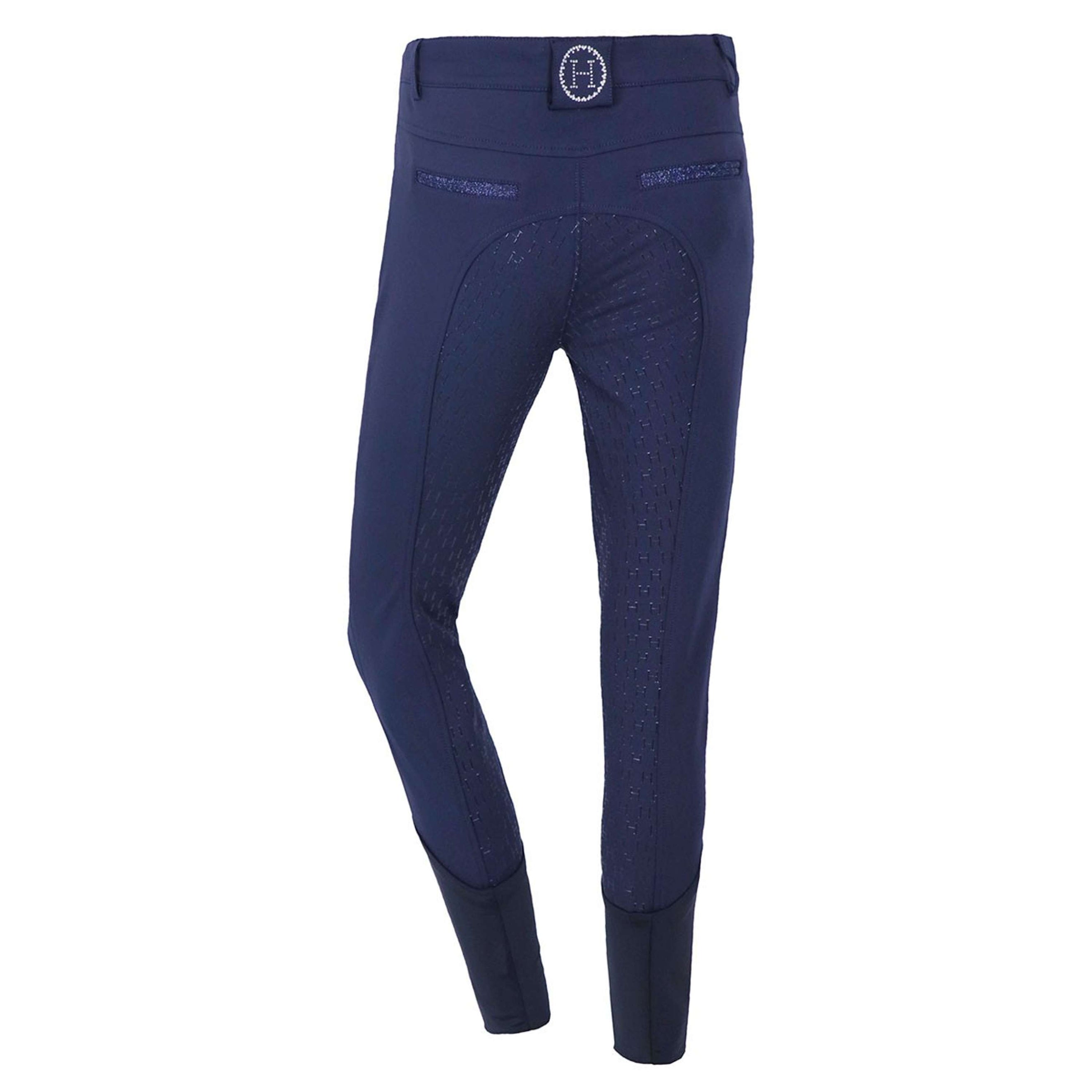 Harcour Breeches Vogue Ladies Grip Full Seat Navy