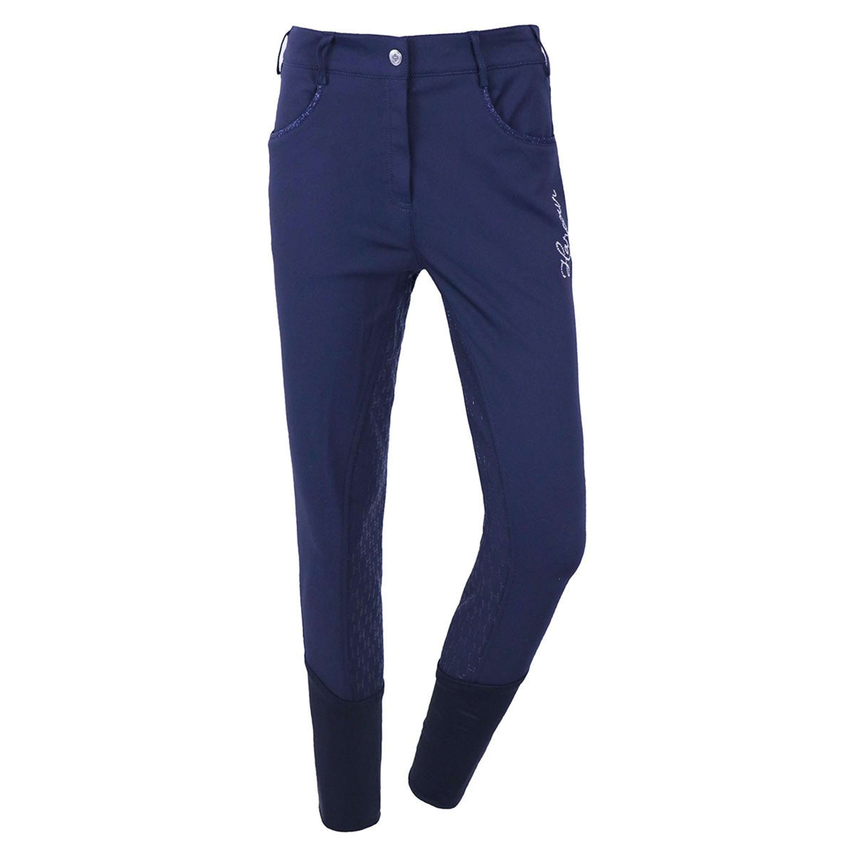 Harcour Breeches Vogue Ladies Grip Full Seat Navy