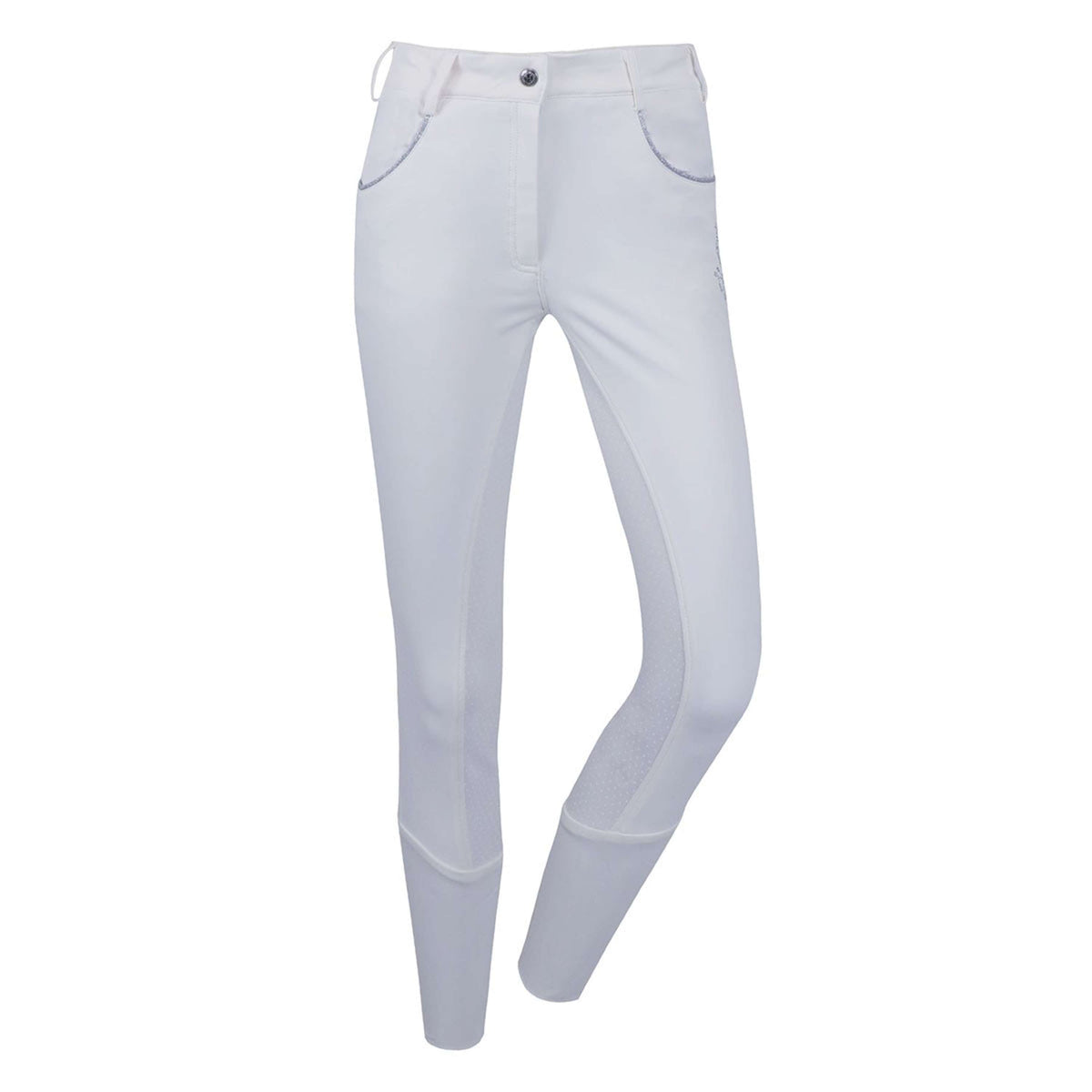 Harcour Breeches Vogue Ladies Grip Full Seat White